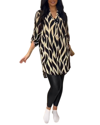 Alexandra™ | Women Printed Loose-Fit Top