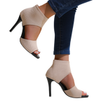 Savannah – Sandales à talons hauts en maille extensible