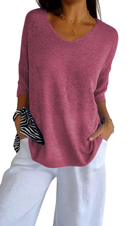 Lauren™ | Women Casual V-Neck Top