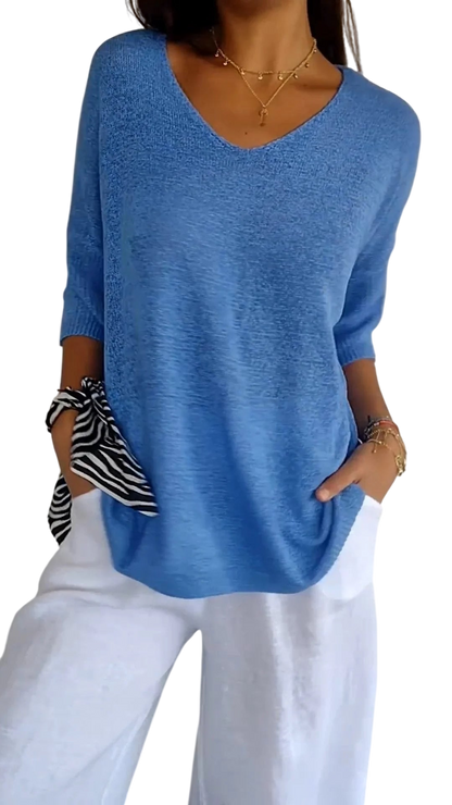 Lauren™ | Women Casual V-Neck Top
