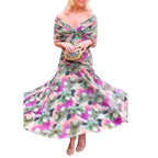 Evelyn – Robe élégante à encolure en V