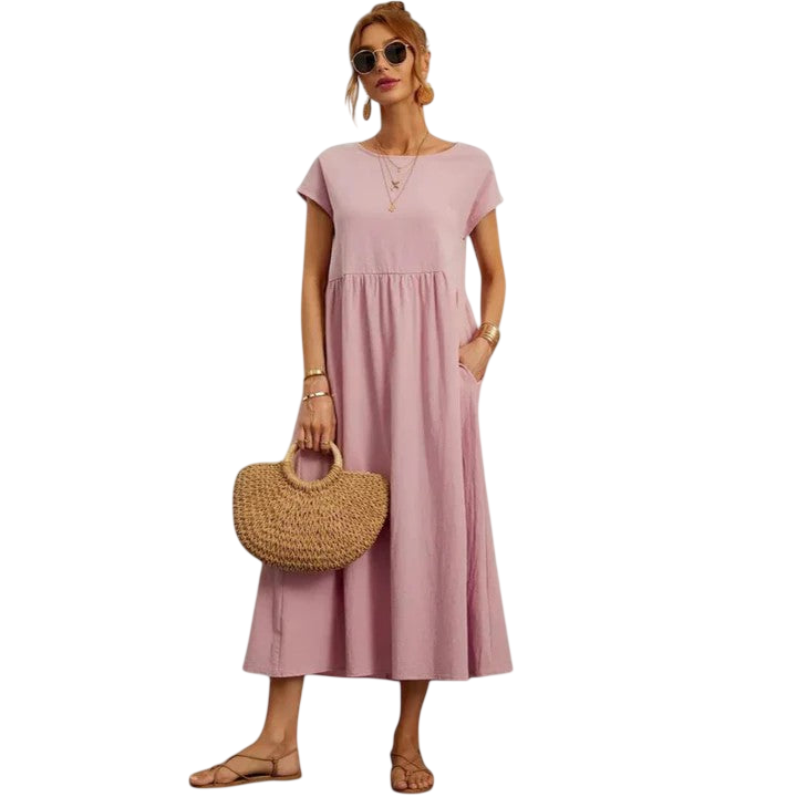 Susan - Robe midi confortable