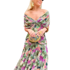 Evelyn – Robe élégante à encolure en V