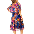 BARBARA | Robe en mousseline grande taille confortable