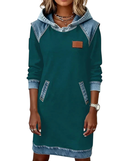 Lunariae – Casual Winter Hoodie Dress
