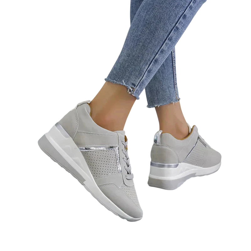 Lauren™ | Baskets Orthopédiques Confortables à Talon Haut