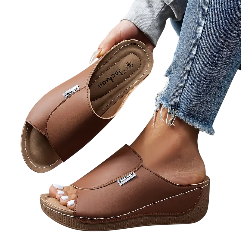 Skyla – Sandales plates confortables