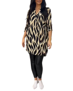 ALEXANDRA™ | Haut ample imprimé femme