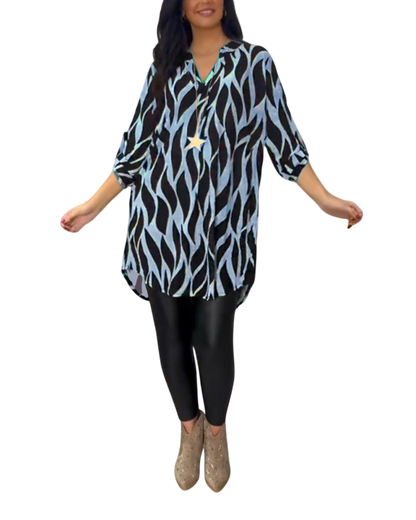 Alexandra™ | Women Printed Loose-Fit Top