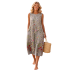 Cara | Robe midi Wildflower