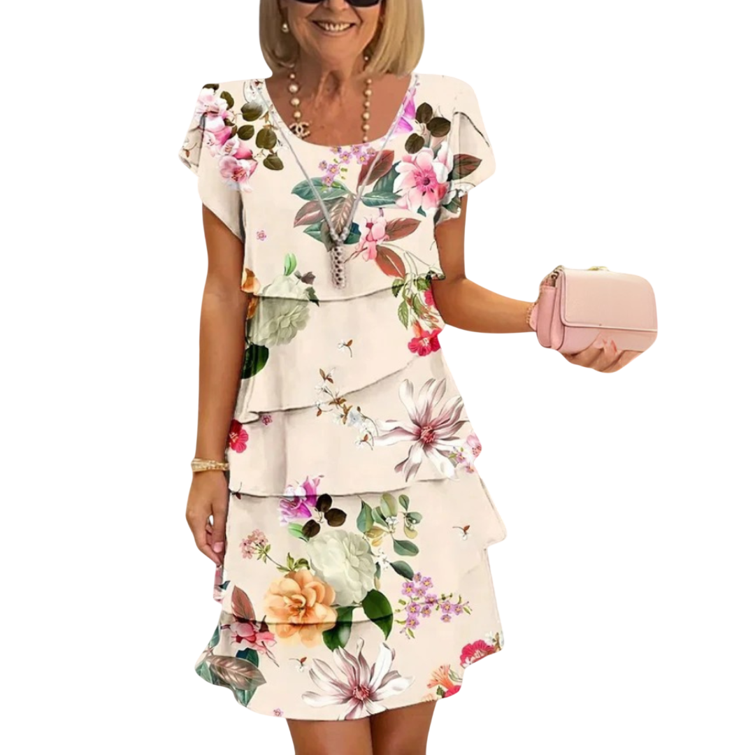 Robe confortable Emma à imprimé fleuri