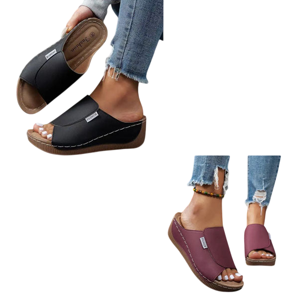 Skyla – Sandales plates confortables