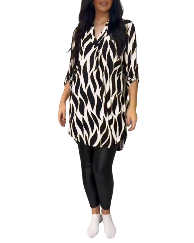 Alexandra™ | Women Printed Loose-Fit Top