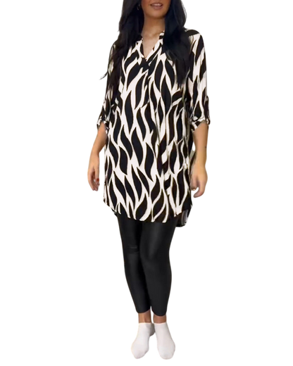 Alexandra™ | Women Printed Loose-Fit Top