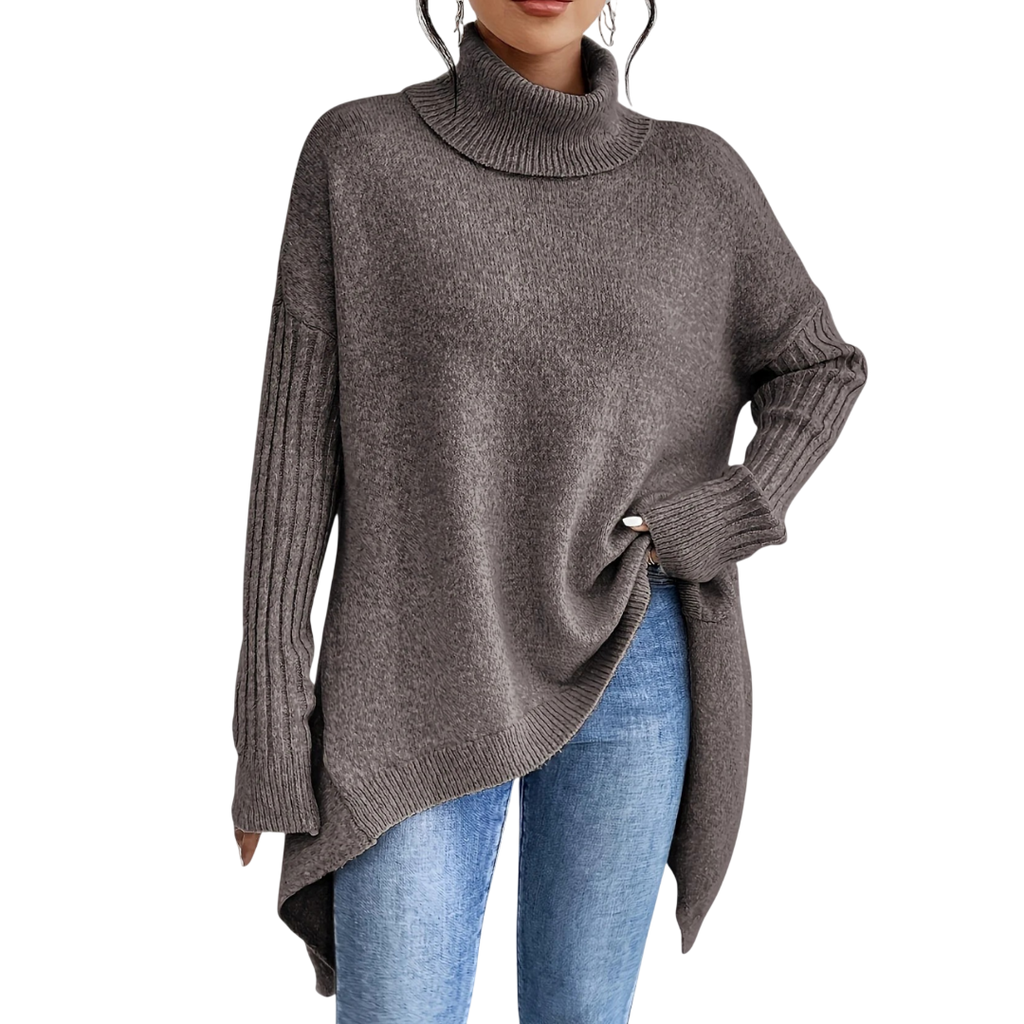 LORENA – PULL COL ROULÉ DOUILLET