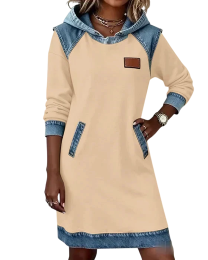 Lunariae – Casual Winter Hoodie Dress