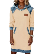 Lunariae – Robe à Capuche Décontractée d'Hiver