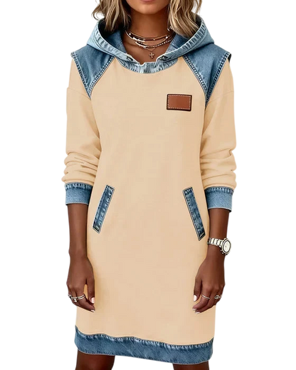 Lunariae – Casual Winter Hoodie Dress