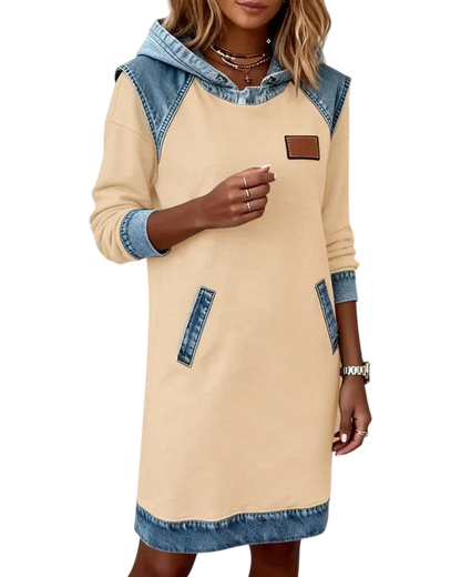 Lunariae – Casual Winter Hoodie Dress
