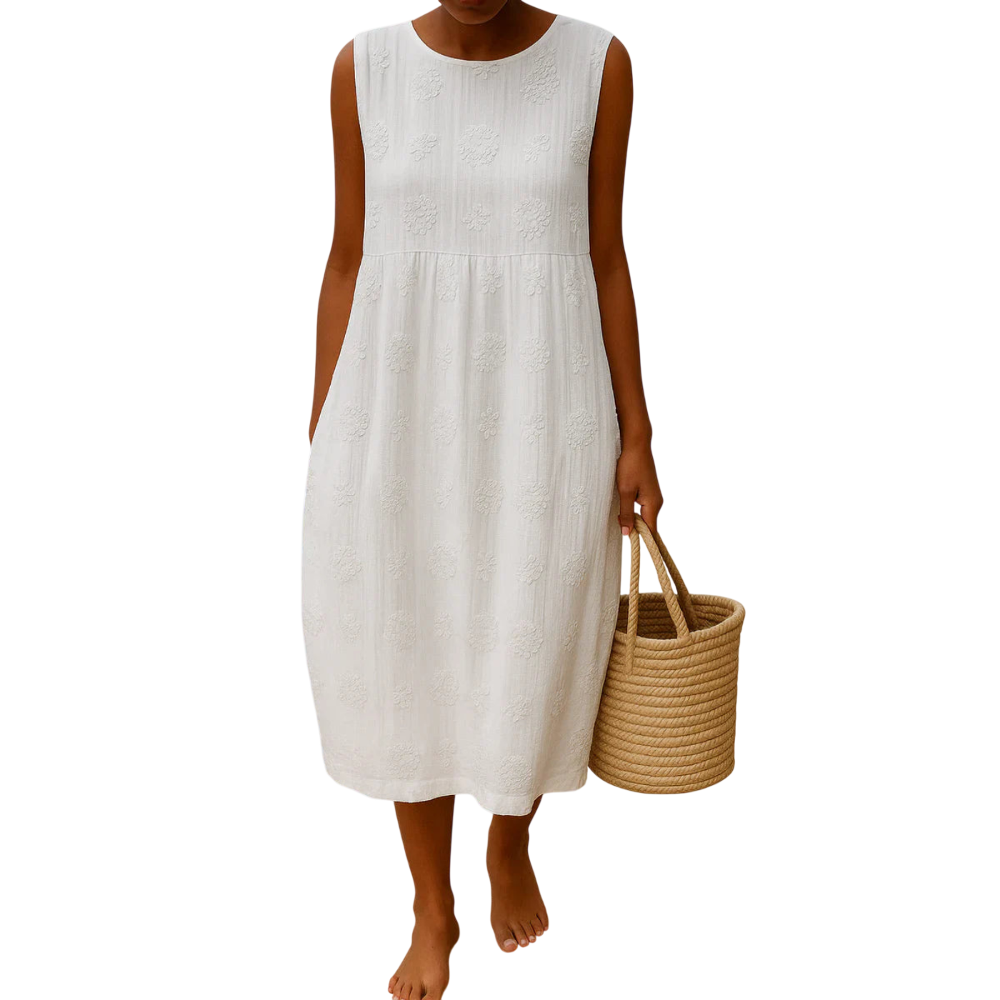 Maeliya - Robe brodée