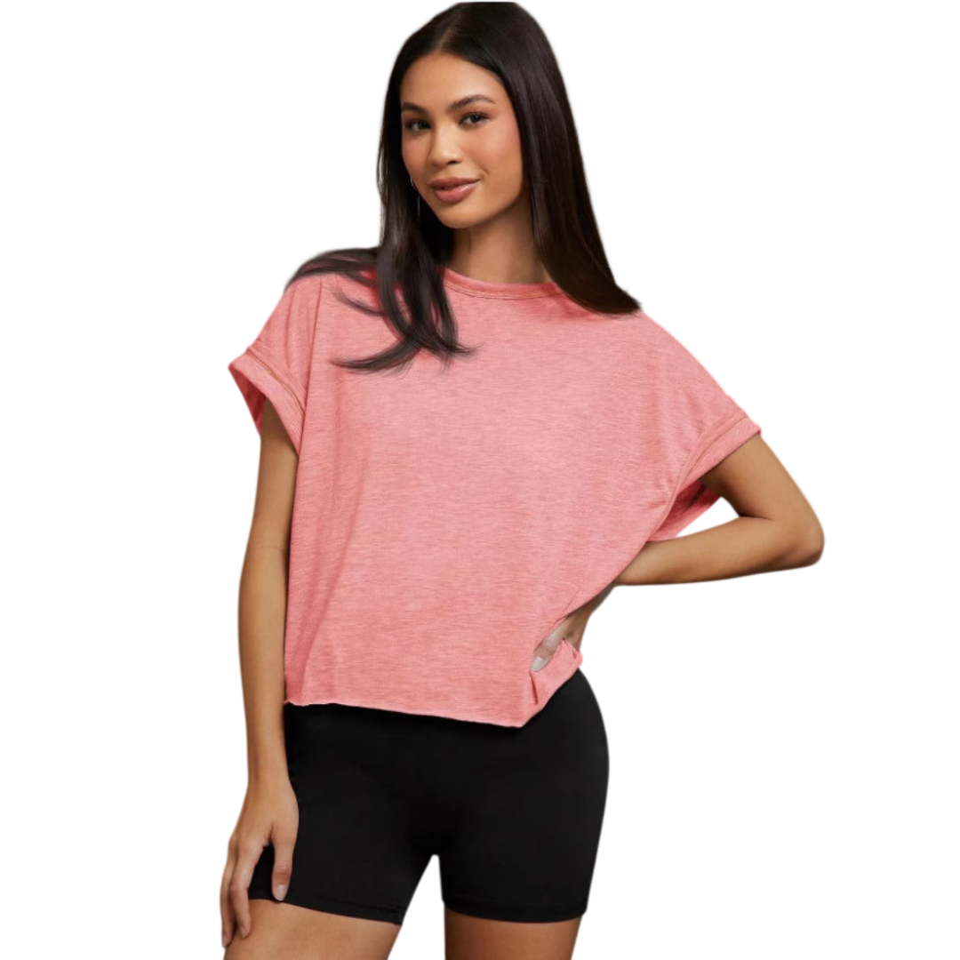 Sereia™ | Women Everyday Cut Out Hemline Top