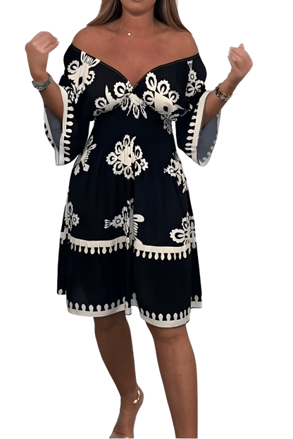 Mila - Flattering Knee Length Dress