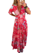 Coralina - Robe florale éclatante
