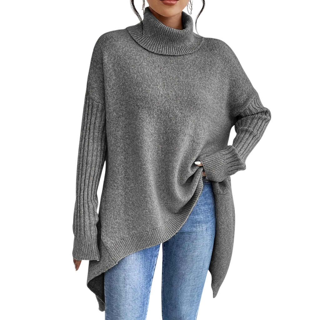 LORENA – PULL COL ROULÉ DOUILLET