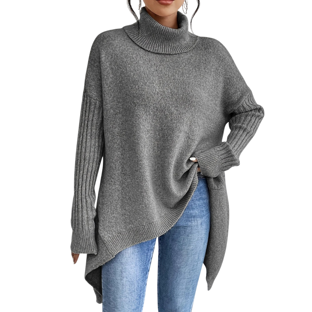 LORENA – PULL COL ROULÉ DOUILLET