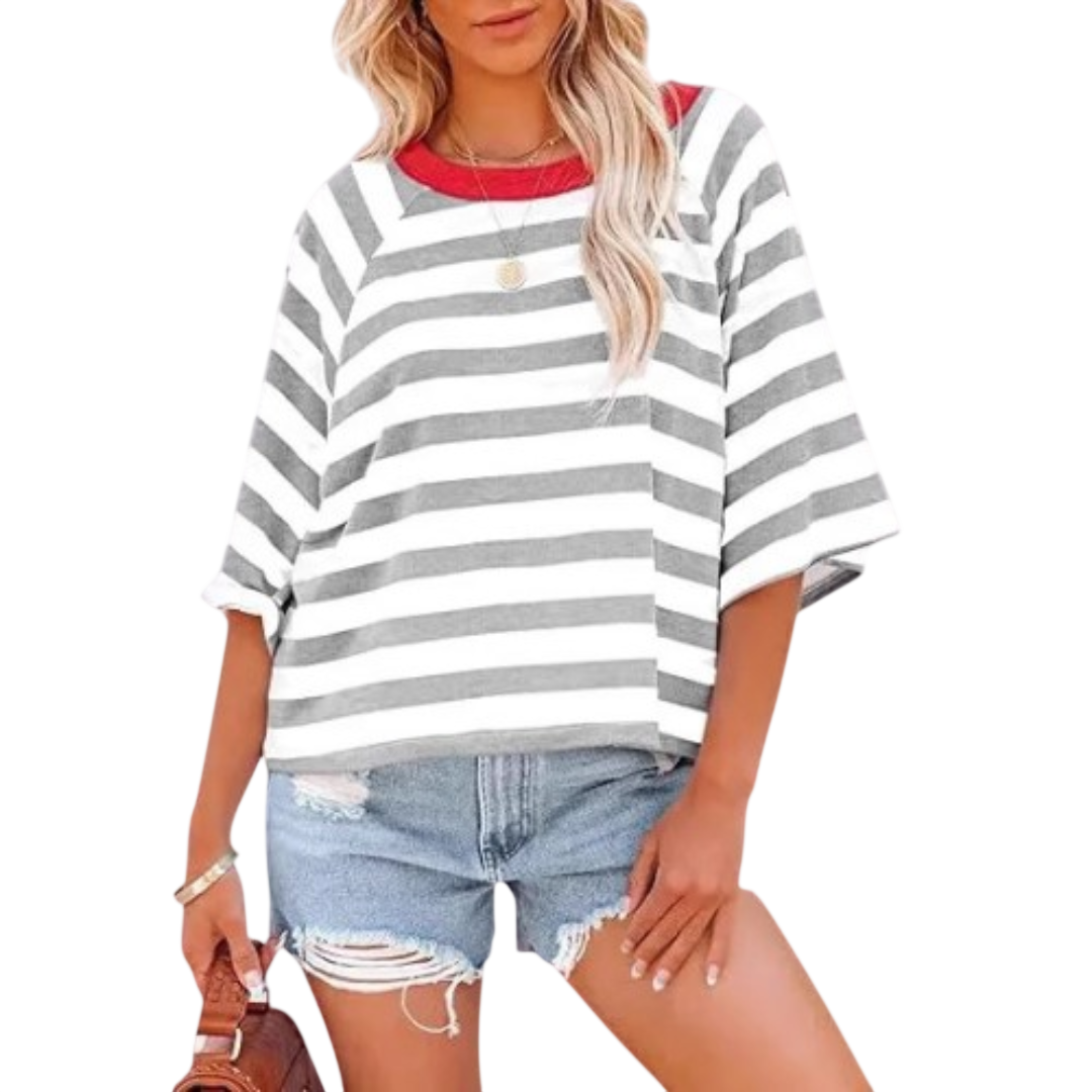 Maosie™ | Trendy Loose Fit Summer Crewneck Top