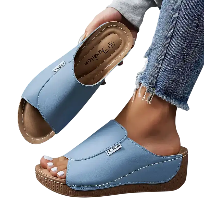Skyla – Sandales plates confortables