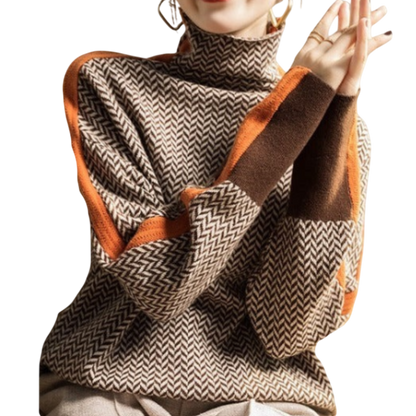 Mary – Chic Turtleneck Jumper