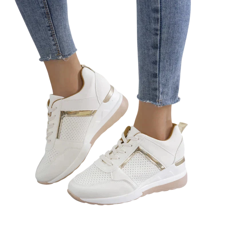 Lauren™ | Baskets Orthopédiques Confortables à Talon Haut