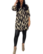 ALEXANDRA™ | Haut ample imprimé femme