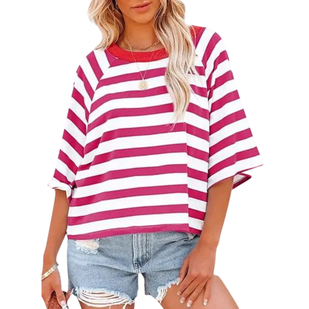 Maosie™ | Trendy Loose Fit Summer Crewneck Top