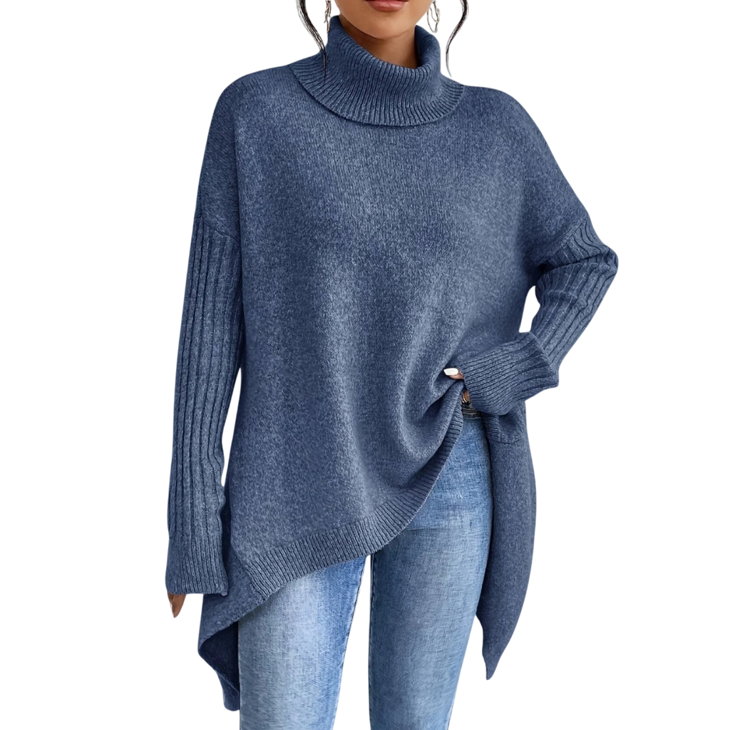 LORENA – PULL COL ROULÉ DOUILLET