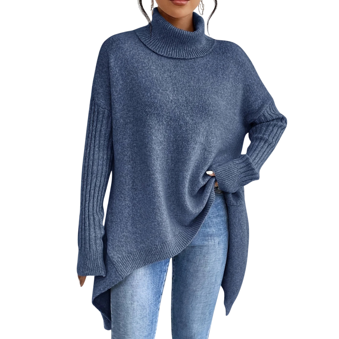LORENA – PULL COL ROULÉ DOUILLET