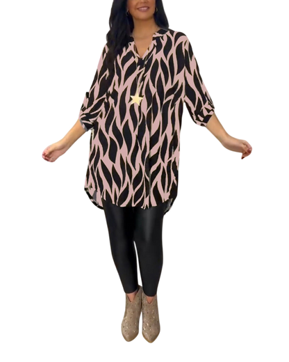 Alexandra™ | Women Printed Loose-Fit Top