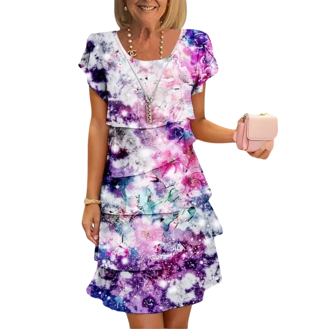 Robe confortable Emma à imprimé fleuri