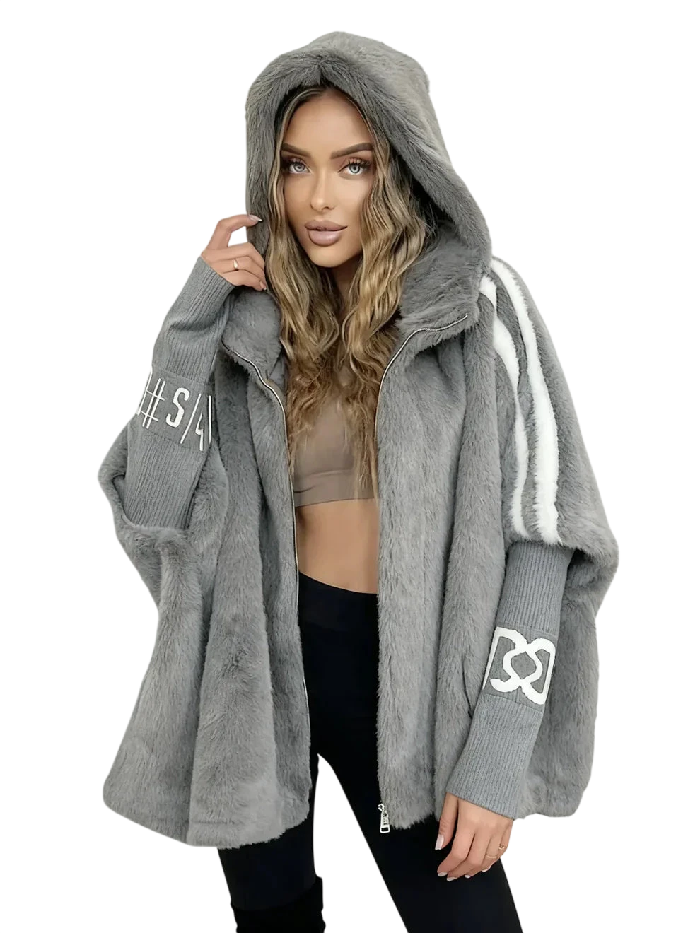 Lona - Veste d'hiver confortable avec capuche