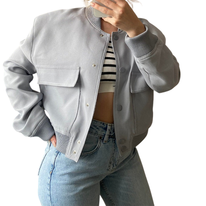 Diana / Elegant Bomber Jacket