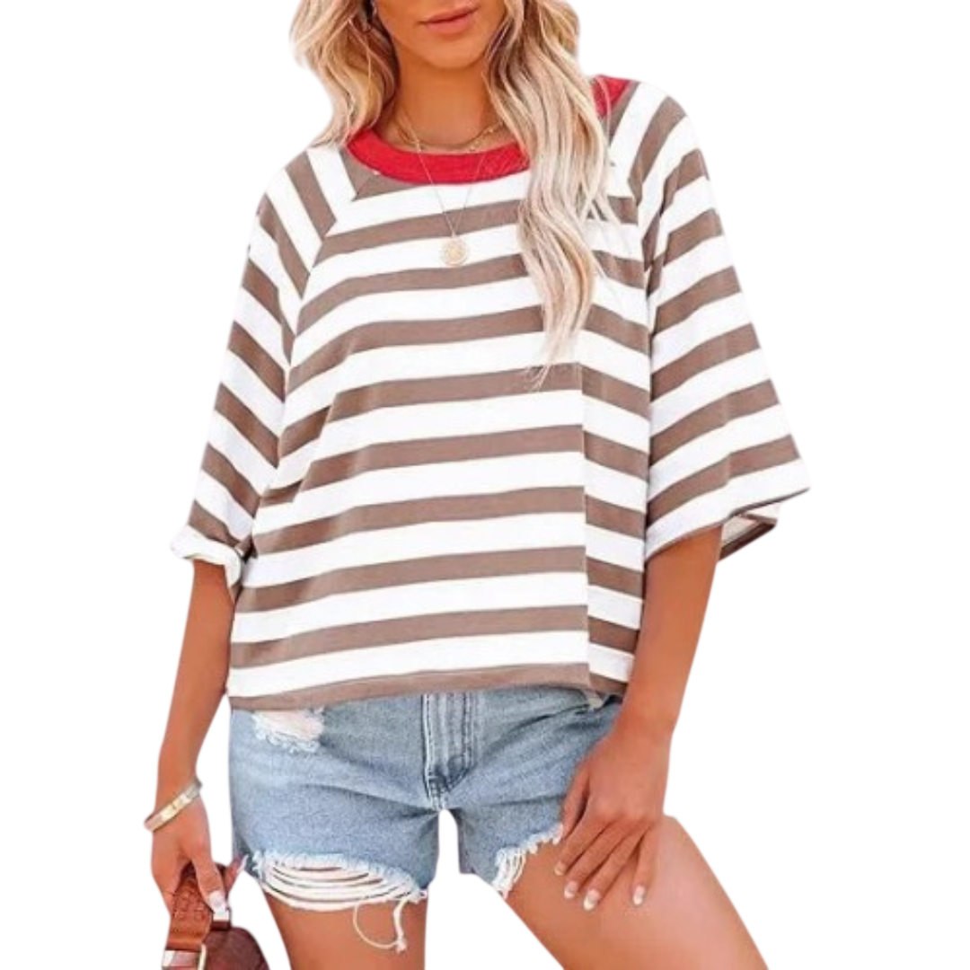 Maosie™ | Trendy Loose Fit Summer Crewneck Top