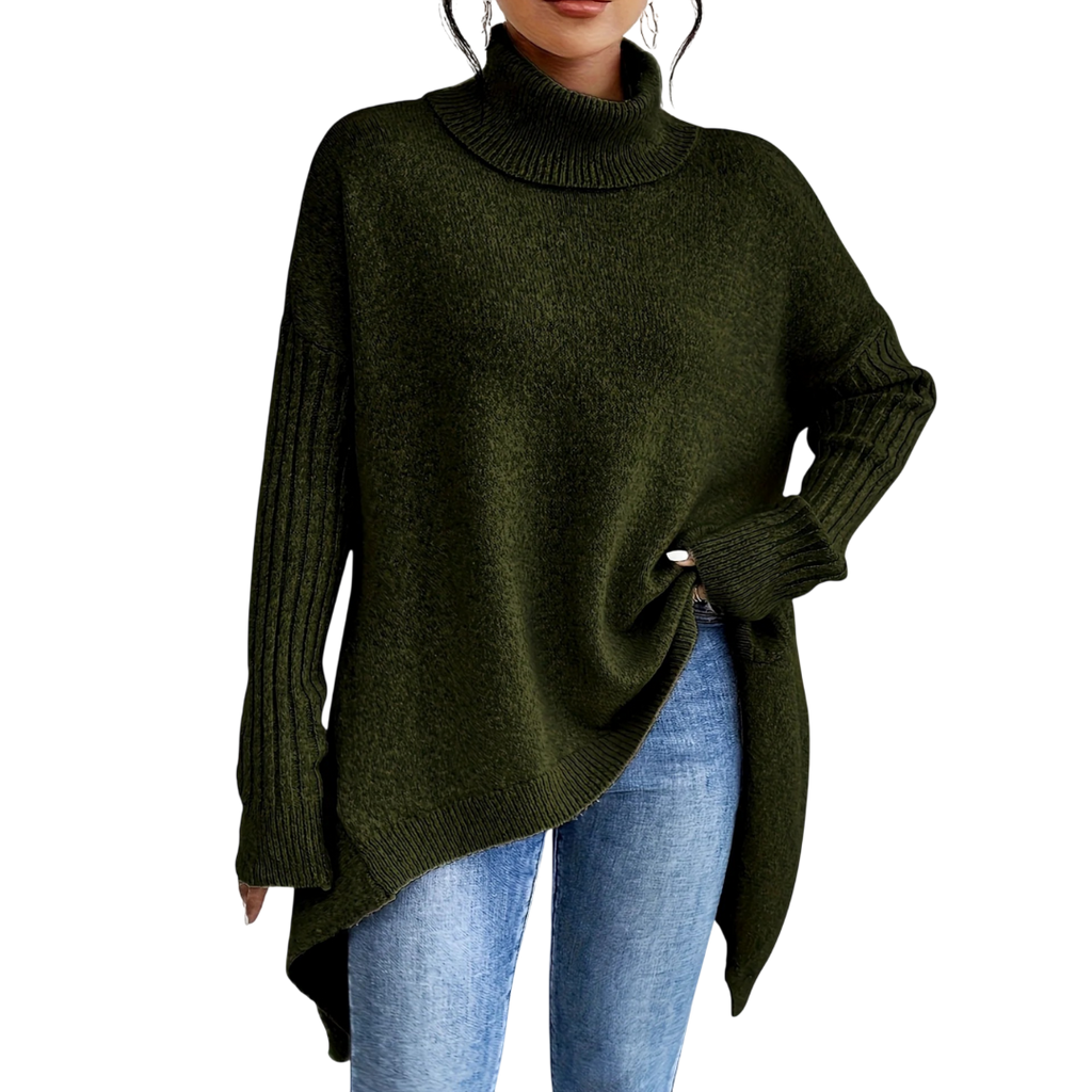 LORENA – PULL COL ROULÉ DOUILLET