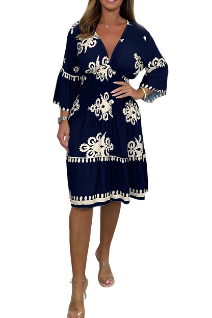 Mila - Flattering Knee Length Dress