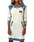Lunariae – Robe à Capuche Décontractée d'Hiver