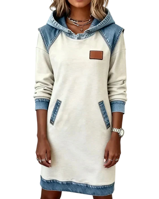 Lunariae – Casual Winter Hoodie Dress