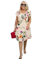 Phoebe - Robe à Volants Bloom
