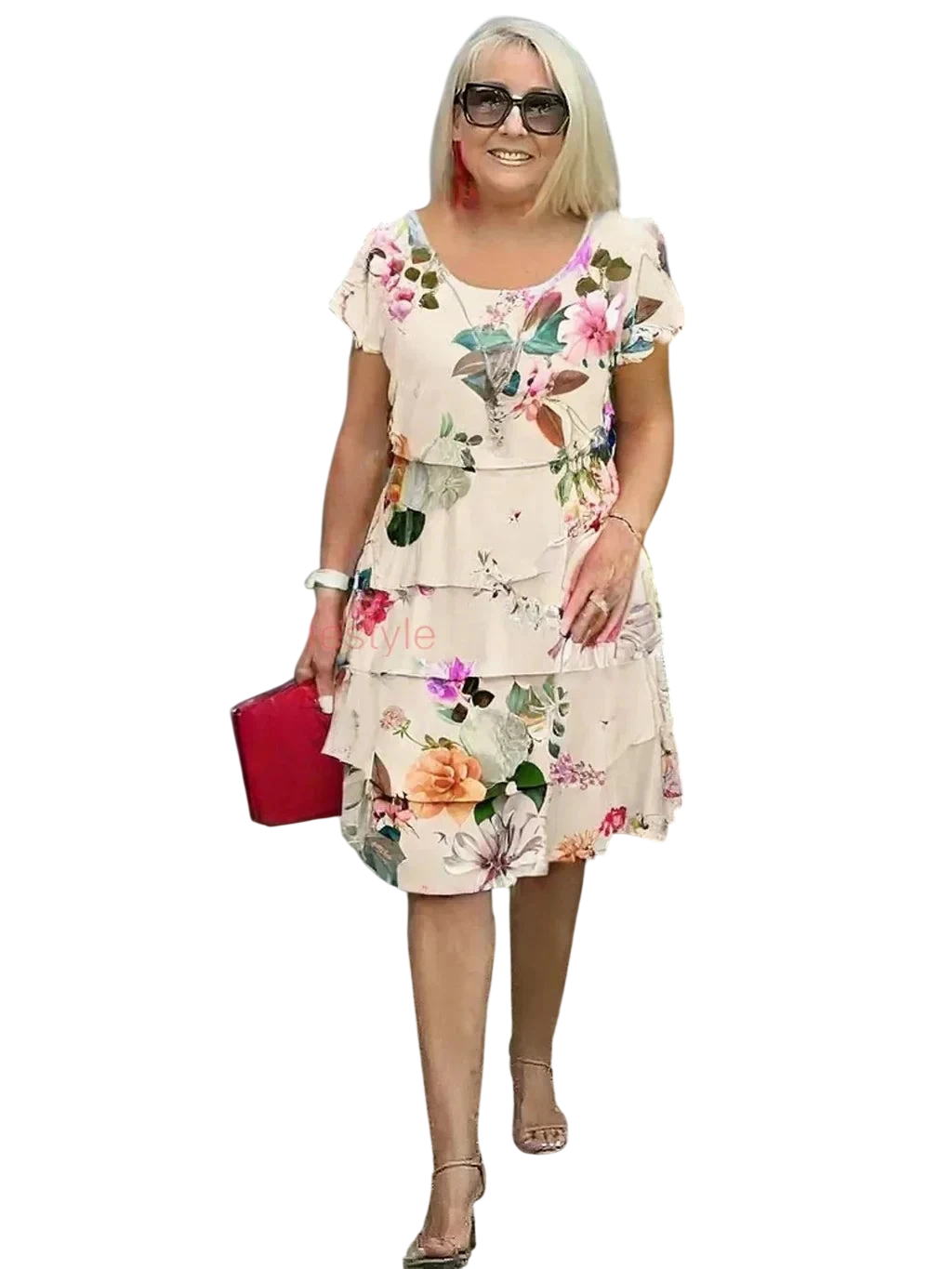Phoebe - Robe à Volants Bloom