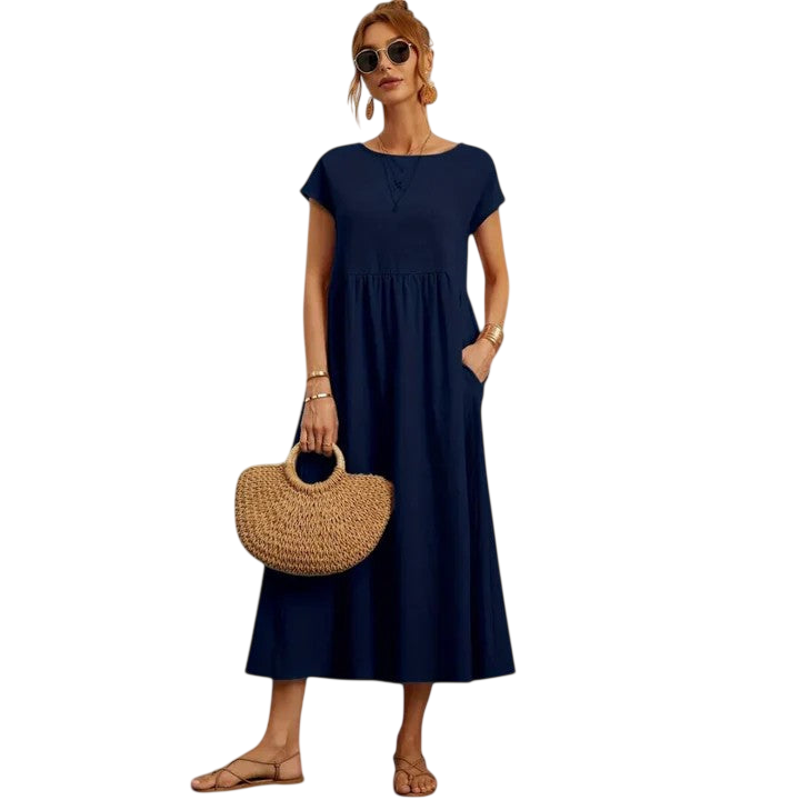 Susan - Robe midi confortable