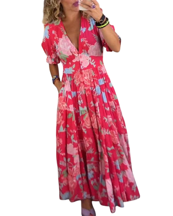 Coralina - Robe florale éclatante